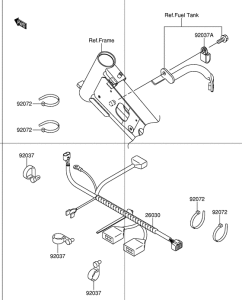 DR-Z110 Электрика