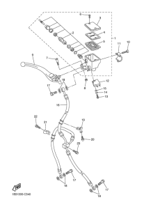 MT03 Главный тормозной цилиндр