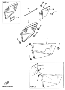 SR125L ｻｲﾄﾞｶﾊﾞｰ