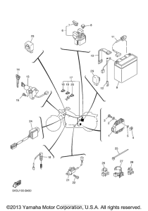 XVS1100AWR Электрика