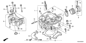  Головка цилиндров