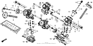 VF750C Детали карбюратора