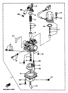 YA50R Карбюратор