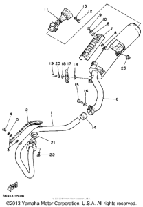 BW200S Выхлопная система