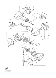 YZF-R1 Поворотники