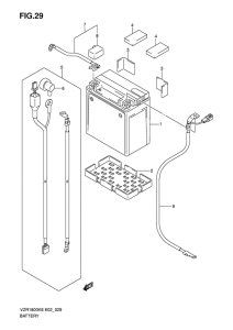 VZR1800 Аккумулятор