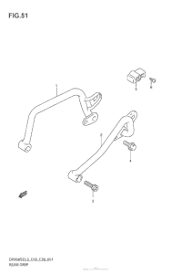  Rear Grip (Dr650Sel3 E33)