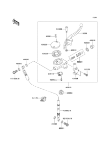 BJ250 Главный тормозной цилиндр