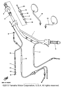 DT50L Руль -тросы