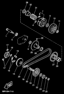 YQ50 Сцепление