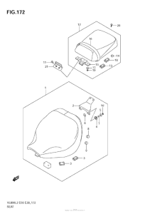 VZ800 Seat (Vl800  E03)