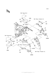 VN1700 Saddlebags (Side Bag Bracket)