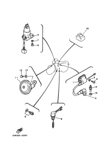 RZ125 Электрические детали
