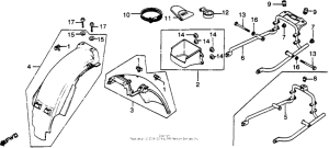 CBX Задний бампер