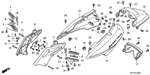 FJS400 Крышка корпуса