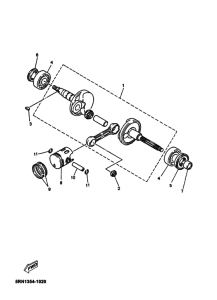 YN50 Коленчатый вал и Поршень