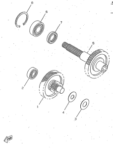 CW50RS Трансмиссия