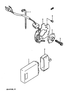 GSX-R1100 Зажигание