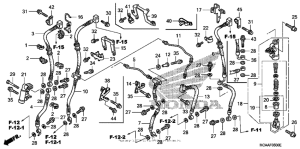 GL1800 (ABS) Тормозные шланги