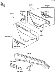AR50 Side cover / chain case(1 / 2)
