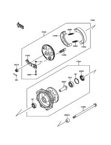  Переднее колесо