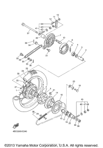 PW80V Переднее колесо