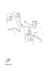 CW50 Handle switch & lever