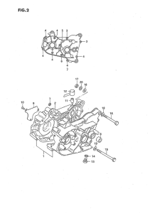 JR50 Картер двигателя