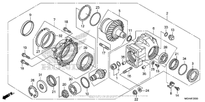 VFR1200X (DCT) Редуктор