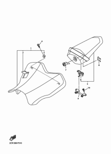 YZF-R1 Сиденье