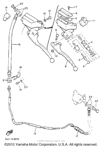 XVZ13DE Главный тормозной цилиндр