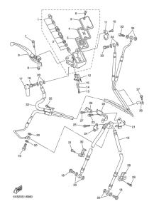 FJR1300A Главный тормозной цилиндр