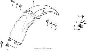 XL350 Задний бампер