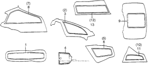 GL1200L Gl1200l stripe 85