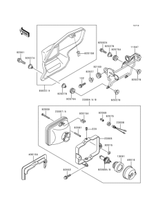 KDX125 Head lamp(1 / 2)