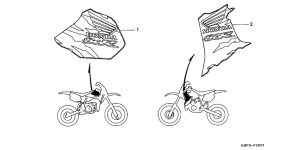 CR80RB Label read the manual