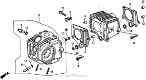 CT70 Головка цилиндров