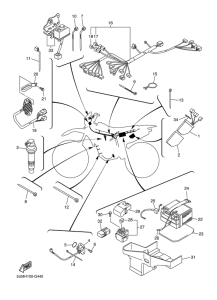 WR250F Электрика 1
