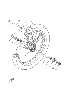 XG250 ﾌﾛﾝﾄﾎｲｰﾙ