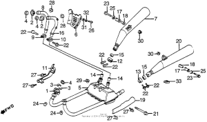 VF1100S Глушитель