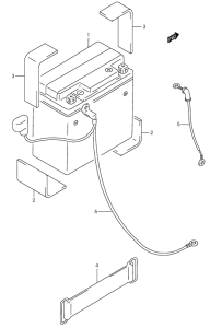 GZ250 Аккумулятор