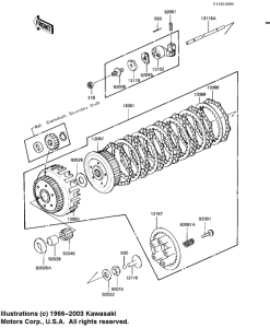 KZ1100 Бендикс
