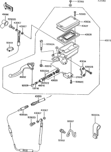 ZG1200 Цилиндр сцепления