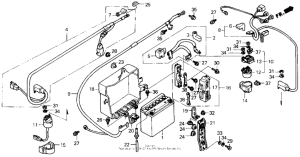 GL1500A Battery '90-'91 except i