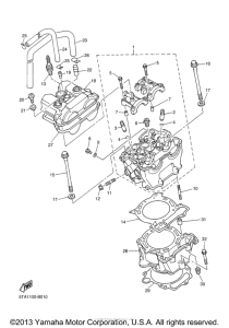 WR450F Цилиндры