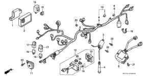 NX500 Wire harness /  ignition coil