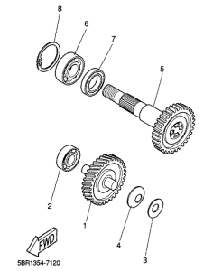 YQ50 Трансмиссия