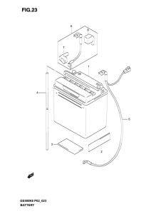 GS500 Аккумулятор