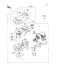 ZX500 Приборы