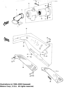 KD80 Air cleaner / muffler